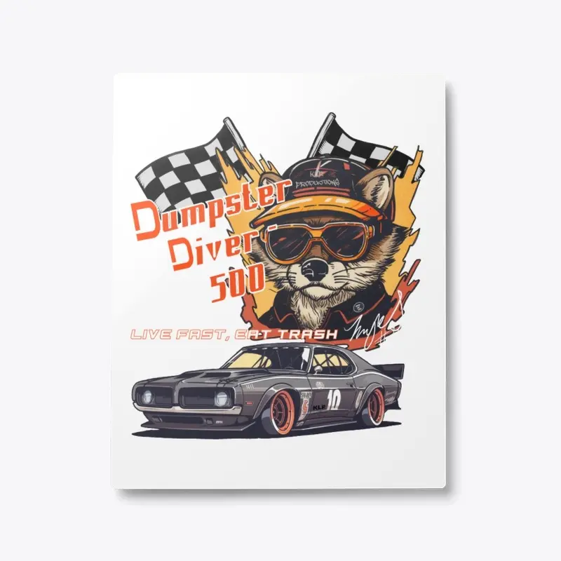 DD-500 METAL PRINT 